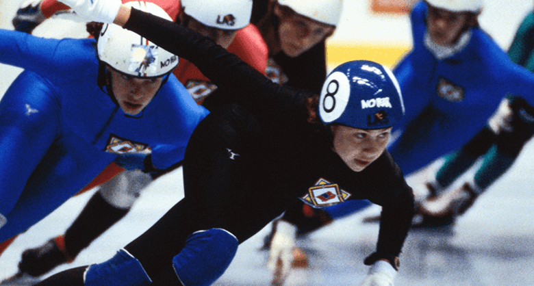 Speed skaters competing_2